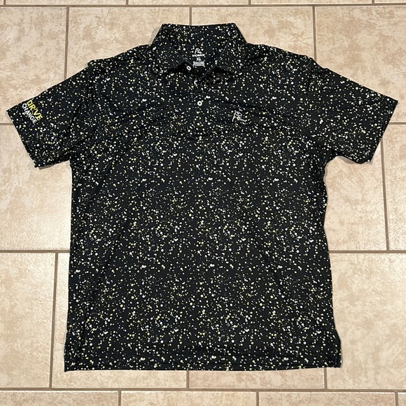 Rhoback Shirts Mens Xl Rhoback The Drive Change Splatter Polo